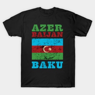 Flag of Azerbaijan T-Shirt